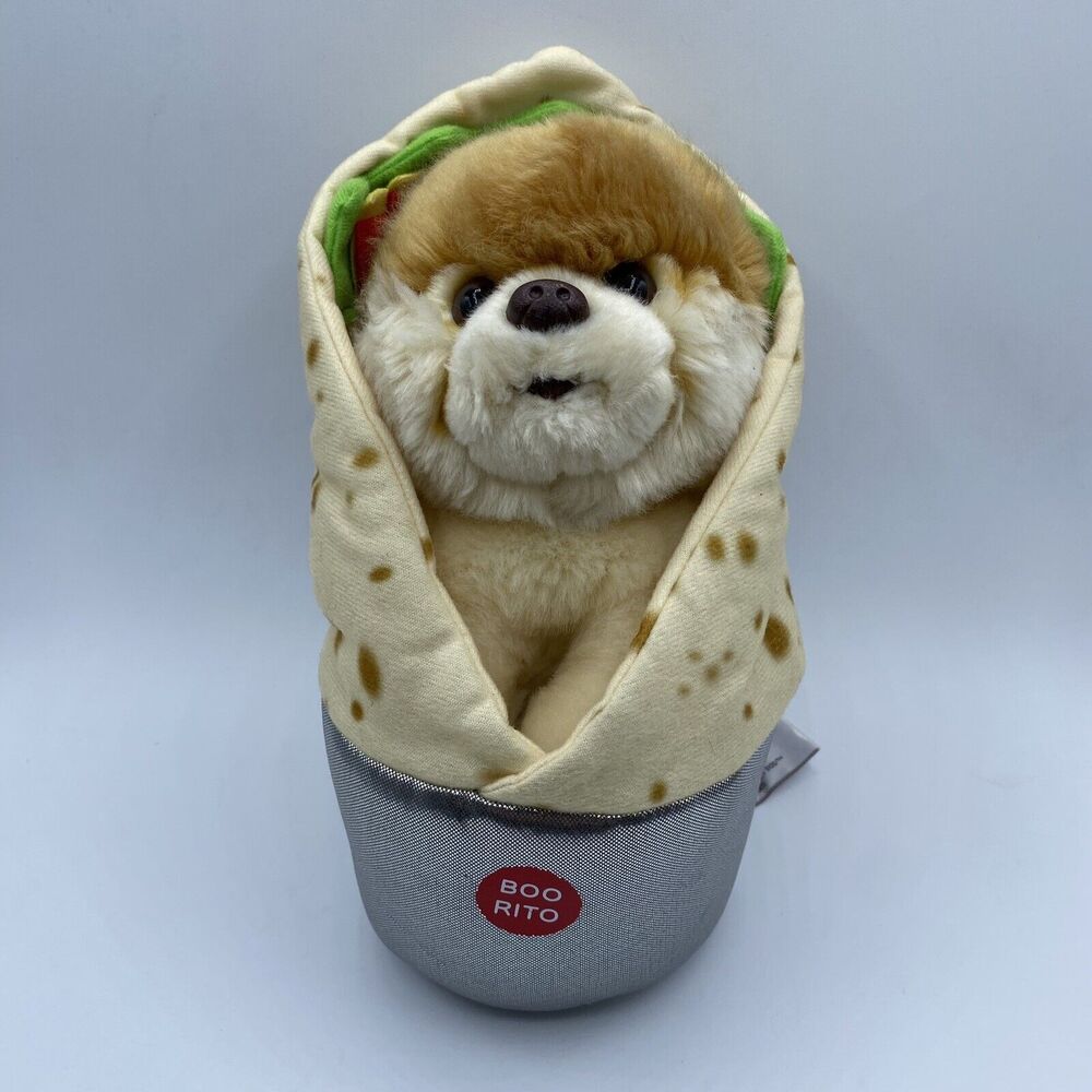 GUND Plush Boo Rito Burrito "Boo The World's Cutest Dog" 10" Puppy